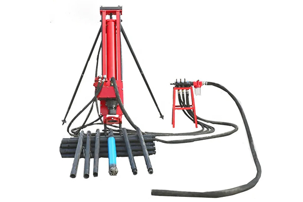 20m depth Small Portable DTH Drilling Rig Rock Drilling for Slope Support bolt blasting hole Mining D