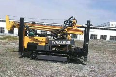Water Well Drilling Rig Working Site